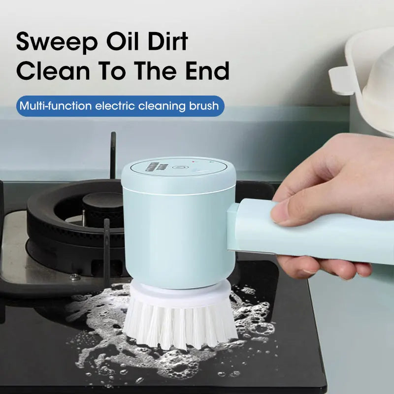 Effortless Spin Cleaning Brush